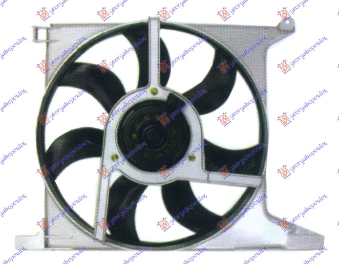 Ventilator komplet
