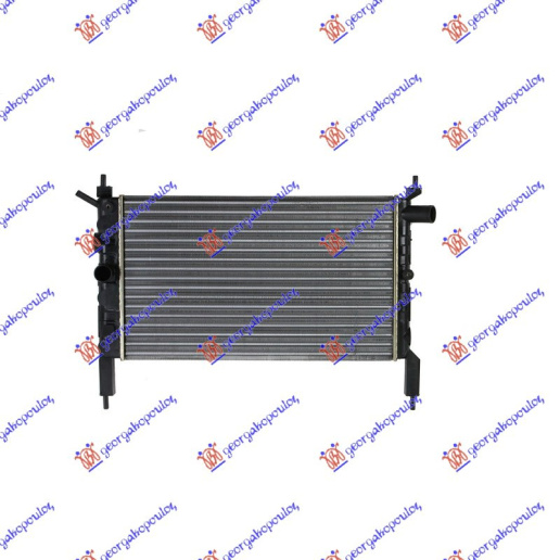 Radiator për motor 1,4-1,6 (52,5x31)