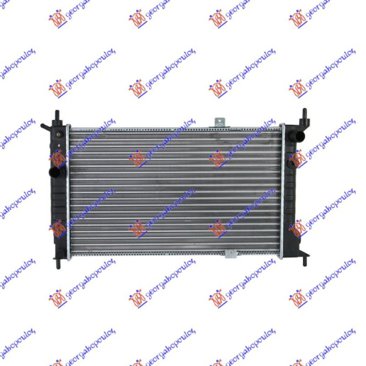 Radiator për motor 1,4-1,6 A/C (59x36,5)