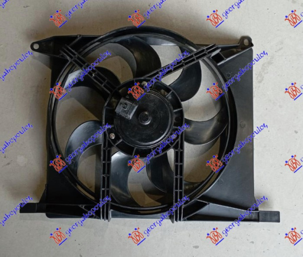 Ventilator për radiator me motor komplet benzinë (me kondicioner)