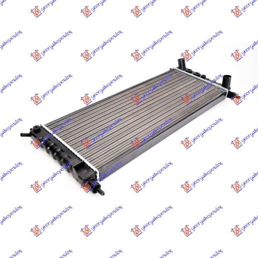 Radiator për motor 1.0-1.2 (me kondicioner) 97- (68x28,5) (MAHLE BEHR PREMIUM LINE)