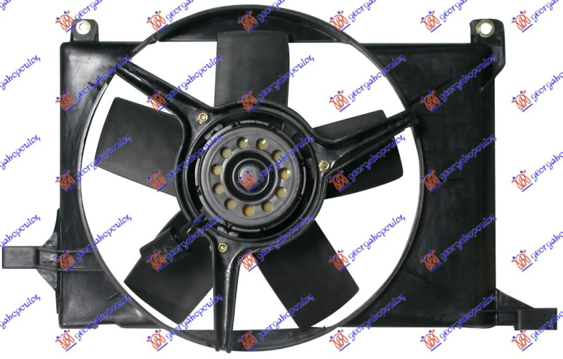 Ventilator komplet 1.4-1.6.16vac benzinë me kondicioner