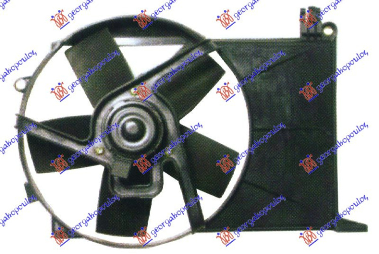 Ventilator 1.5-1.7 d-td me/pa kondicioner