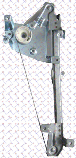 Ngritës/rregullator për dritaren e pasme elektrik (pa motor)