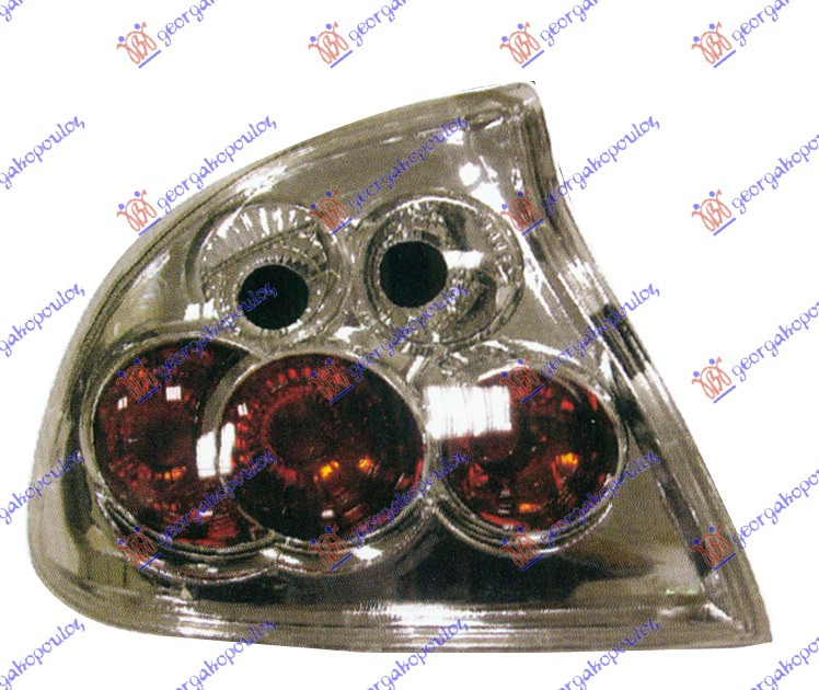 Drita stop set (lexus) krom