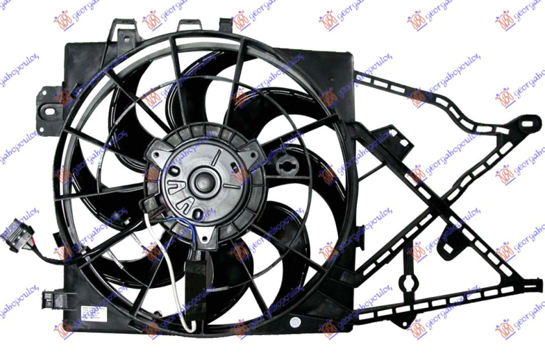 Ventilator komplet benzinë -2.0dti me/pa kondicioner