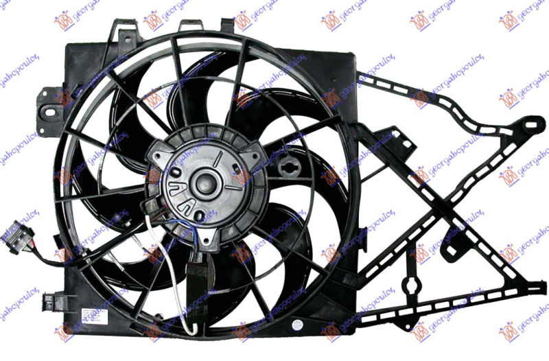 Ventilator komplet benzinë -2.0dti me/pa kondicioner