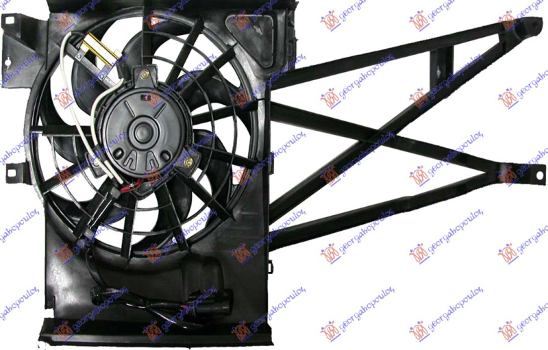 Ventilator për kondicioner komplet benzinë/dizel