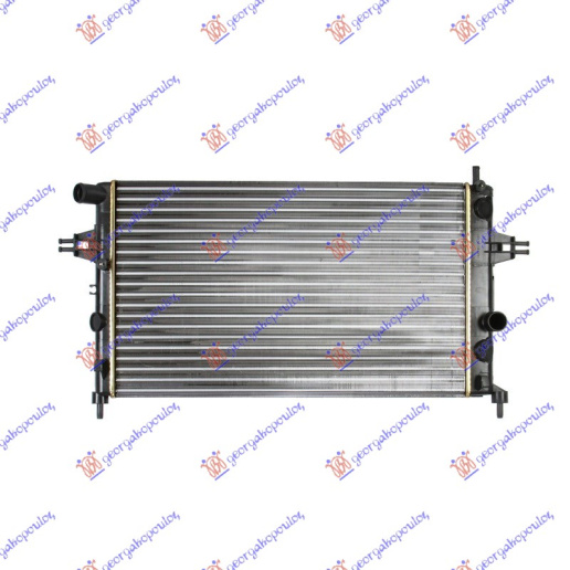 Radiator për motor 1,4-1,6-1,8 (me kondicioner) (60x37)