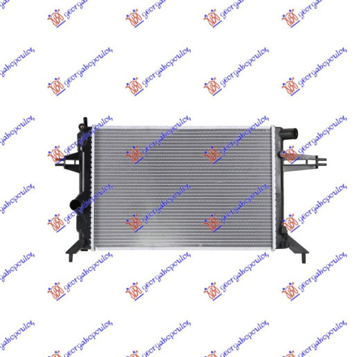 Radiator për motor 1.4-1.6-1.8 pa kondicioner (54x37,8)