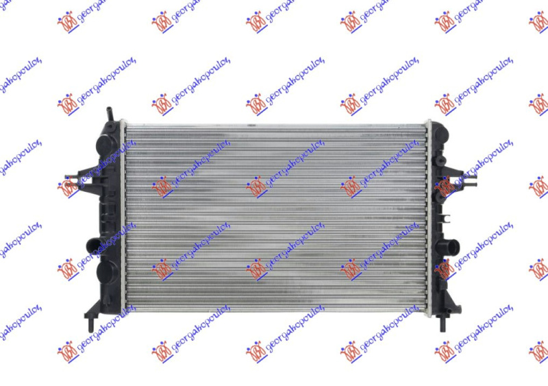 Radiator për motor 1,6i16V (me kondicioner) (60x37) (DGNL) Z16xEP