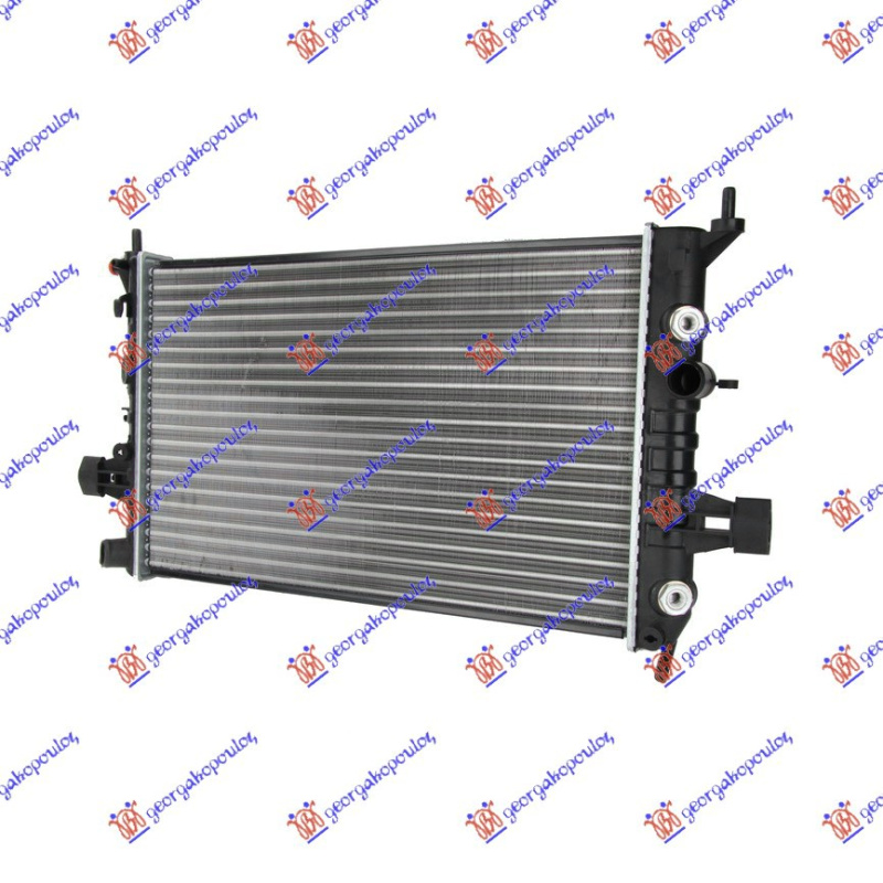 Radiator për motor 1,4-1,6-1,8 ΑT (me kondicioner) (60x37) (MAHLE BEHR PREMIUM LINE)