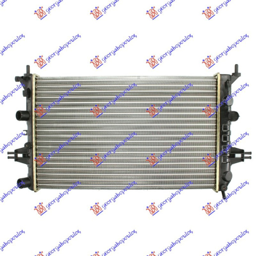 Radiator për motor 1.2 16V (me kondicioner) (60x37,5x26)