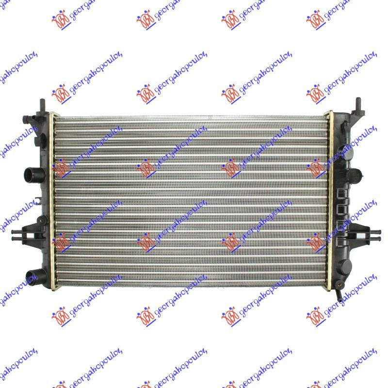 Radiator për motor 1.2 16V (me kondicioner) (60x37,5x26)