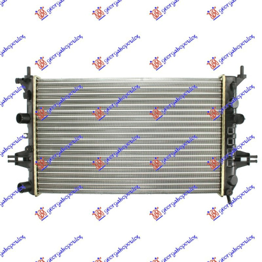 Radiator për motor 1.2 16V (me kondicioner) (60x37,5x26) (NISSENS)