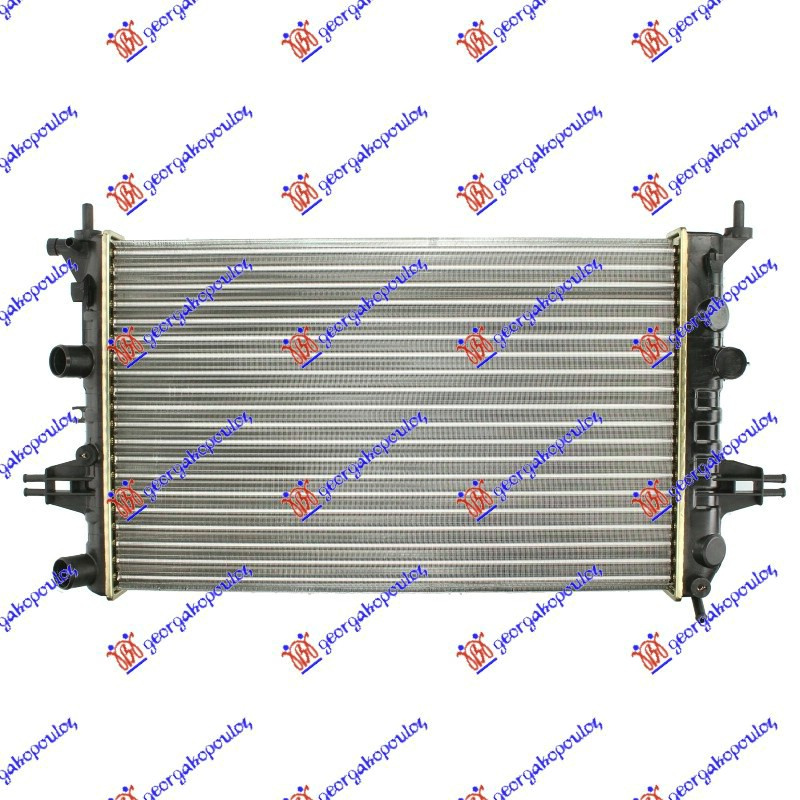 Radiator për motor 1.2 16V (me kondicioner) (60x37,5x26) (NISSENS)