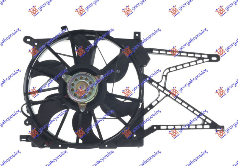 Ventilator komplet dizel (pa kondicioner) (3 pinë)
