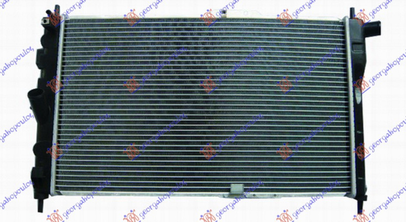 Radiator për motor 1.3-1.5-1.6cc (63,5x38) 8V-16V