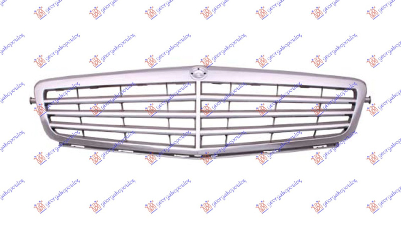 Maskë pvc/grilë krom e argjendtë class/eleg