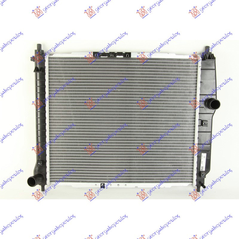 Radiator për motor 1.2 8v- 1.4 16v- 1.5 benzinë (marsh manual) (480x410)
