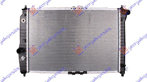 Radiator për motor 1.4 16v- 1.5 benzinë (marsh automatik) (600x410)