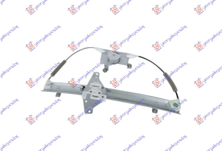 Ngritës/rregullator për dritaren e pasme elektrik (pa motor) (А cilësi)