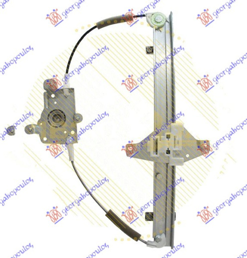 Ngritës/rregullator për dritaren e pasme elektrik (pa motor) (А cilësi)