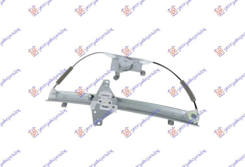 Ngritës/rregullator për dritaren e pasme elektrik (pa motor)