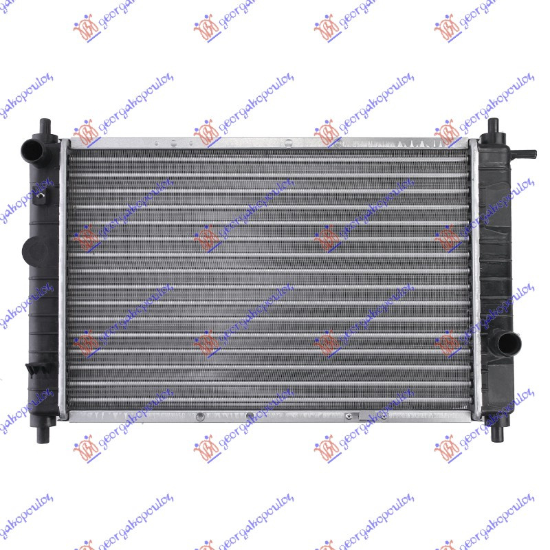 Radiator për motor 800cc 6V (46x30)