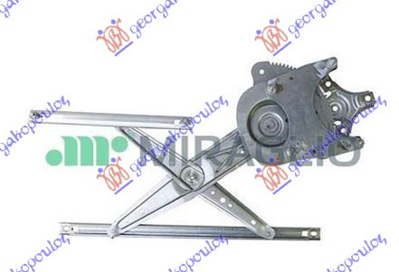 Ngritës/rregullator për dritaren e përparme elektrik (pa motor) (А cilësi)