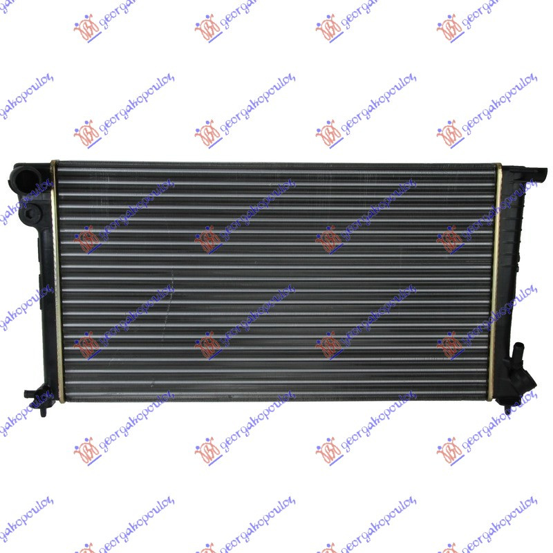 Radiator për motor 1.8-1.9cc dizel (67x38) (pa kondicioner)