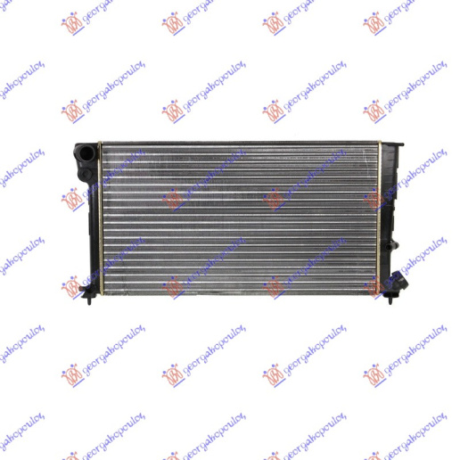 Radiator për motor 1,8-1,9 (benzinë/dizel) (67x38) (pa tel sigurie)