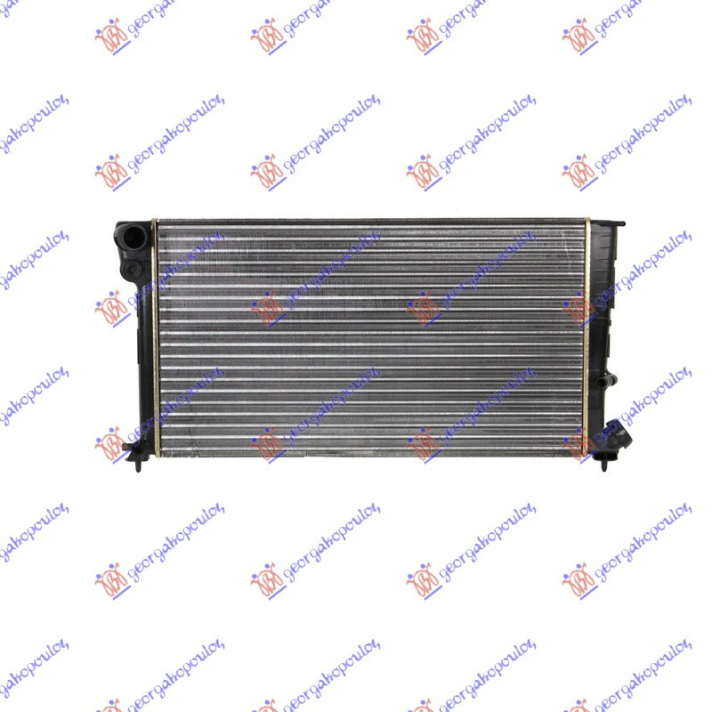 Radiator për motor 1,8-1,9 benzinë/dizel (67x38) (me tel sigurimi) (VALEO CLASSIC)