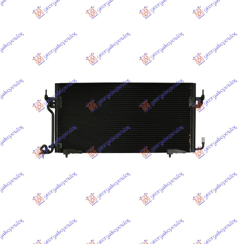 Radiator i kondicionerit 1.8-1.9cc D 96-99 (62.5x34x20)