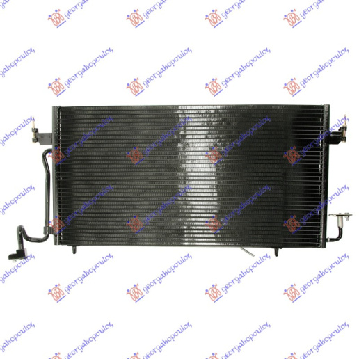 Radiator i kondicionerit 1.8-1.9cc dizel 99-02 (62.5x34)