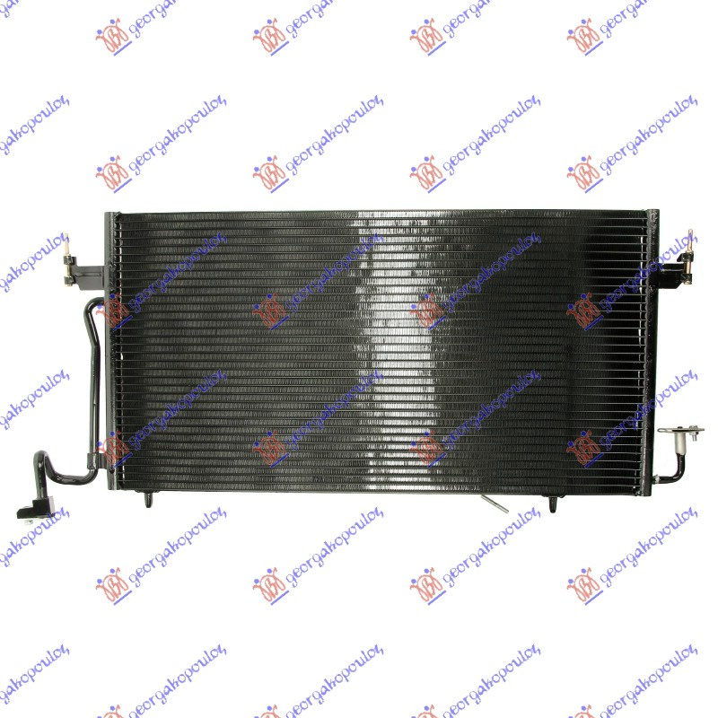 Radiator i kondicionerit 1.8-1.9cc dizel 99-02 (62.5x34)