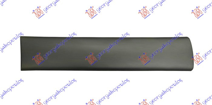 Shirit i derës rrëshqitëse me ngjyrë të zezë-mat (145mm)