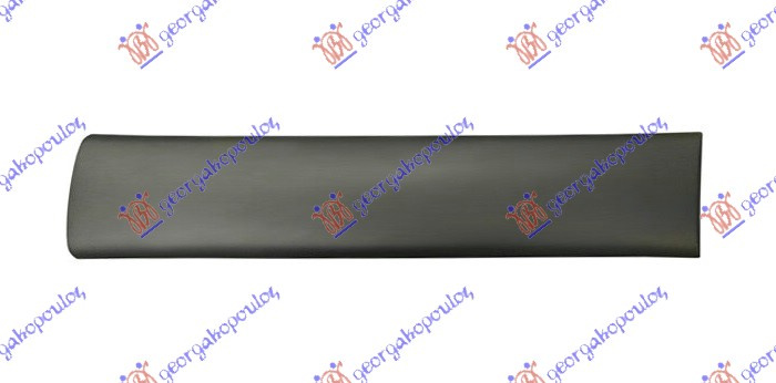 Shirit i derës rrëshqitëse me ngjyrë të zezë-mat (145mm)