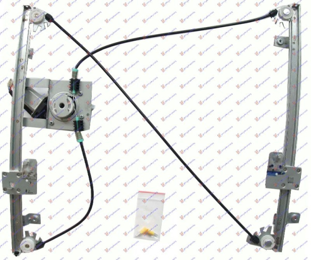 Ngritës/rregullator për dritaren e përparme elektrik
