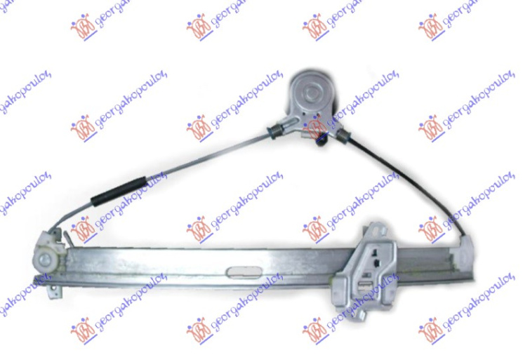 Ngritës/rregullator për dritaren e përparme elektrik (pa motor)