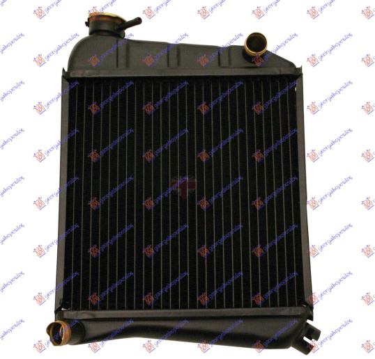 Radiator për motor 1,0-1,3 (27x26,5x4,0)