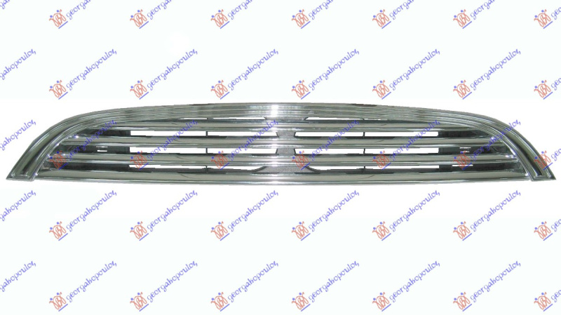 Maskë pvc/grilë krom