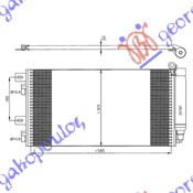 Radiator i kondicionerit (59x32x1.6)