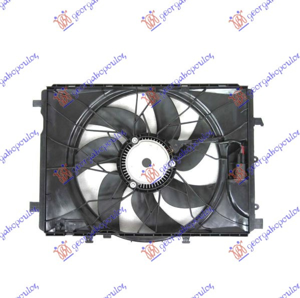 Ventilator komplet benzinë - dizel (475mm) (4 pinë)