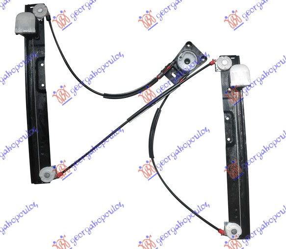 Ngritës/rregullator për dritaren e përparme elektrik (pa motor)