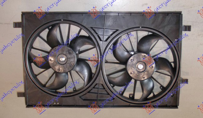 Ventilator komplet benzinë/dizel dopio