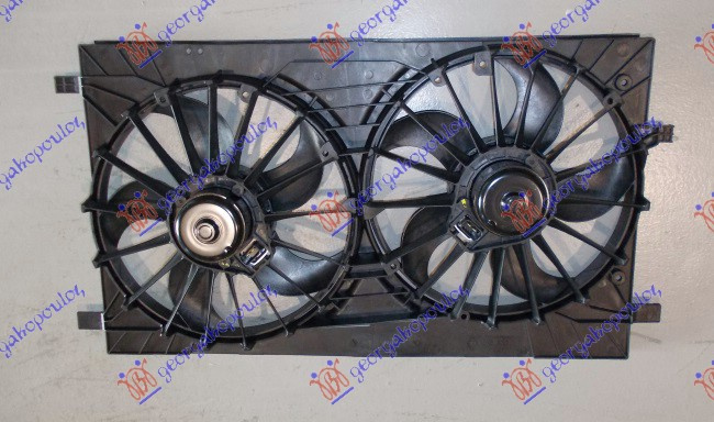 Ventilator komplet benzinë/dizel dopio