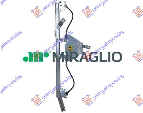 Ngritës/rregullator për dritaren e pasme elektrik (pa motor) (А cilësi)