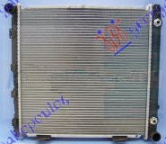 Radiator për motor 2.0-2.3 benzinë (marsh manual/automatik) (me/pa kondicioner) (49x49)