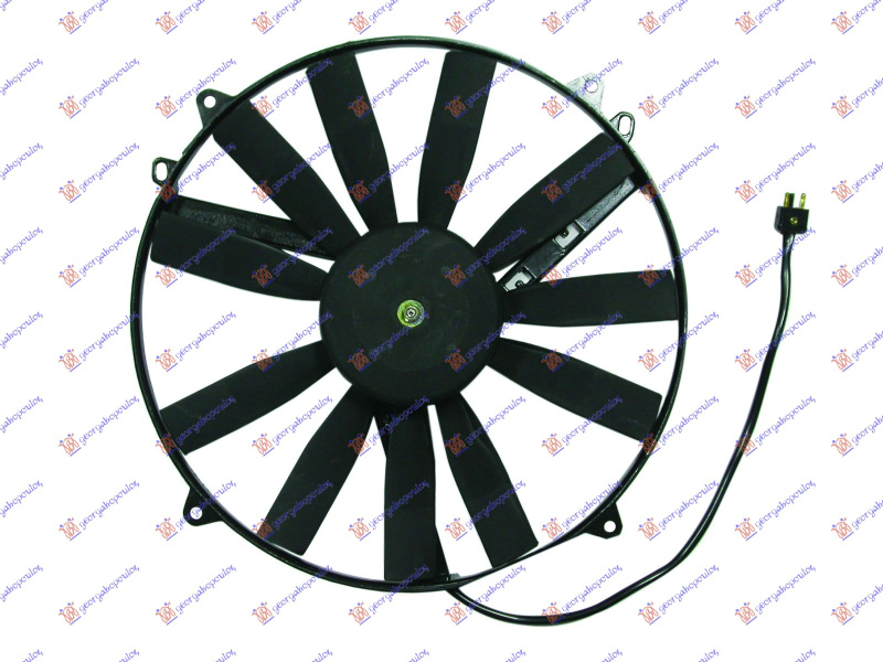 Ventilator për kondicioner komplet benzinë/dizel (40cm)